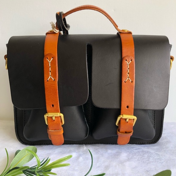 Old Trend Genuine Leather Speedwell Satchel, NWT - Picture 2 of 12